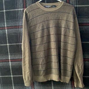Vintage brown light sweater men’s size large
